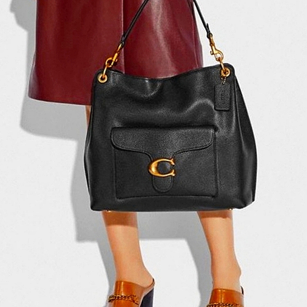 COACH Black Tabby Hobo Crossbody Bag - Picture 3 of 17